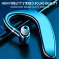 thumbnail image 6 of Mono Wireless Bluetooth Earpiece, Behind-the-Ear Business Headset with Noise Cancelling Mic, 8-Hour Talk Time for Driving, Office, Hands-Free Calls, Sports, and Mobile Phone Use, 6 of 9