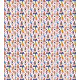 thumbnail image 3 of Circus Duvet Cover Set, Vivid Pattern with Funny Various Entertainers Showman Clown, Decorative 3 Piece Bedding Set with 2 Pillow Shams, Queen Size, Pale Pink Multicolor, by Ambesonne, 3 of 3