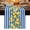 Blue, variant on Yellow Lemon Table Runner 72 Inches Long, Spring Botanical Leaves Fruit Farmhouse Kitchen Coffee Dining Table Decoration for Home Party Birthday Wedding Home Decor 13x72 Inches