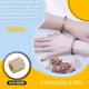 thumbnail image 4 of Sonducket Cuentas de cobre, accesorio hexagonal, joyas de mano para adultos, Ornamental a juego para doméstico, artesanal, oro blanco Hao Type3 NO3 Sonducket AP009695-02, 4 of 6