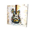 thumbnail image 1 of Guitare Colorée Abstraite - Toile 36"x36 Pouces - Impression à la Demande, 1 of 5