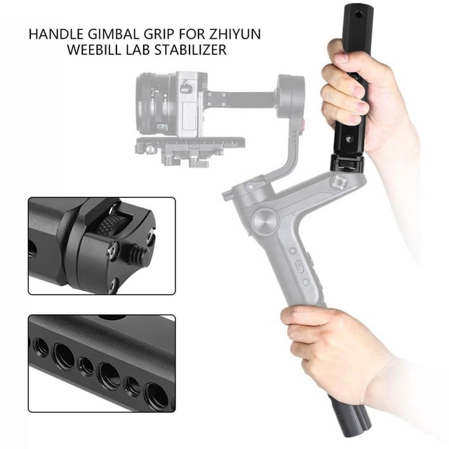 Handle Gimbal Grip Handheld For Stabilizer, Designed For Equipment With 1/4 Screw Hole, Comfortable Lightweight Handlebar