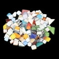 thumbnail image 3 of pitrice Bright Mosaic Tiles Assorted Craft Glass Pieces Stones Multicolors, 3 of 9
