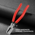 thumbnail image 6 of Heavy Duty Key Fob Pliers Tool, Metal Glass Running With Flat Jaws, Studio Attach Rubber Tips Perfect For Hardware Install And Stained Work, 6 of 8