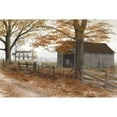 thumbnail image 3 of Jacobs, Billy 14x11 Black Modern Framed Museum Art Print Titled - Old Country Road, 3 of 5