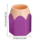 thumbnail image 2 of Porta lápices de almacenamiento de escritorio, organizador de escritorio colorido para lápices - Morado, 2 of 2