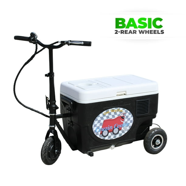 Cruzin Cooler CZHB BASIC Motorized Ice Chest Scooter, 9 MPH Top Speed