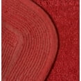 thumbnail image 5 of Home Weavers Radiant Collection Bathroom Rug 100% Cotton Tufted Round Shape Bathroom Rug, Soft & Absorbent Bath Rugs, Non-Slip Bath Rug, Machine Wash Dry Bath Mats - 30" Round, Red, 5 of 9