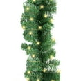 thumbnail image 6 of 3 x 10Ft Pre-lit Christmas Garland with LED & Timer-Waterproof for Stairs Railing Mantle Fireplace Front Porch Decor, 6 of 10