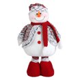 thumbnail image 3 of Muñeco de Navidad retráctil, muñeco de nieve de pie retráctil, muñeco de Navidad, juguete navideño, máxima confiabilidad, 3 of 12
