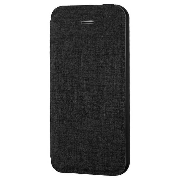 MYBAT Black MyJacket (with Black/T-Clear Gummy Cover Tray)(951) (with Package) for APPLE iPhone 5C
