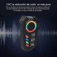 thumbnail image 2 of Audífonos Para Casco De Motos Bluetooth Led Impermeable Ipx8  Malubero Negro, 2 of 5
