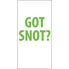 Club Pack of 120 Green "Got Snot?" Printed Swankies Hanky Pocket Facial Tissues