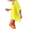 thumbnail image 4 of WCJM Bathing Suit Wrap Skirt Lady Beach Towel Yellow Beach Towel One Size, 4 of 6