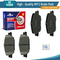 YXPCARS BD2037: 4PCS Rear Ceramic Brake Pads Set for Honda CR-V 2017-2023