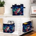 thumbnail image 6 of Starry Sky Frog Large Capacity Foldable Storage Basket with Handle, 10.8"x10.5"x10.6" - Storage Bins, Storage Containers, 6 of 6