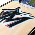 thumbnail image 4 of YouTheFan MLB Miami Marlins 3D Stadium Banner 6x19, 4 of 7