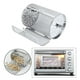 thumbnail image 4 of Aleación Rotisserie Grill Tostador Tambor Horno Cesta 10 pulgadas Tostado Nuez seca Granos de café Tostador giratorio Tambor Horno Jaula Macarena Cesta de horno, 4 of 8