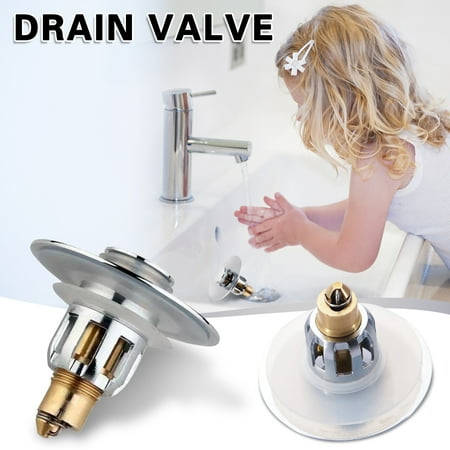 

DagobertNiko Universal Wash Basin Core Bounce -Drain Filter Bathroom Sink Plug