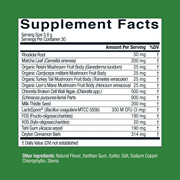 Live Conscious Beyond Greens Superfood Powder with Chlorella, for Men and Women, 500mg, 30 Servings
