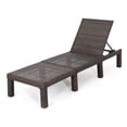 thumbnail image 1 of Noble House Jamaica Chaise Longue en Osier Multibrun pour Extérieur Sans Coussin, 1 of 22