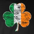 thumbnail image 3 of CafePress - Vintage Irish Flag Shamrock Long Sleeve T Shirt - Long Sleeve Dark T-Shirt, 3 of 4
