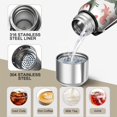 thumbnail image 3 of 20 Oz Cute Dinosaur Pattern Coffee Tumbler Double Wall Insulated Stainless Steel Water Bottle | Metal Reusable Thermoses Flask with Cup Cap | Leak & Sweat Proof with Anti-Dust Lid, 3 of 7