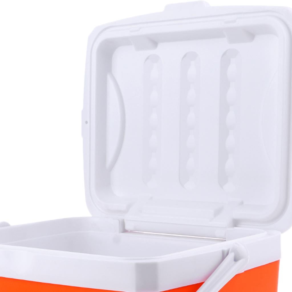 5L 13L Outdoor Camping Ice Chest Box With Handle 3 Colors , 13L orange
