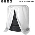 thumbnail image 1 of Tire Cover, Seasonal Tire Storage Bags, Tire Covers Winter Storage Waterproof Dust-proof, 1 of 4