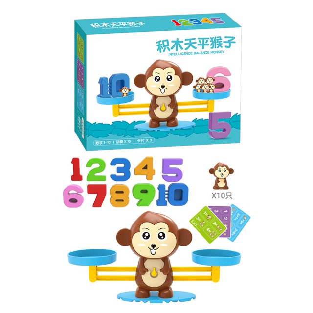 Balance Counting Toys, Preschool Educational Math Learning Games, Boys Christmas and Toys Girls, Educational