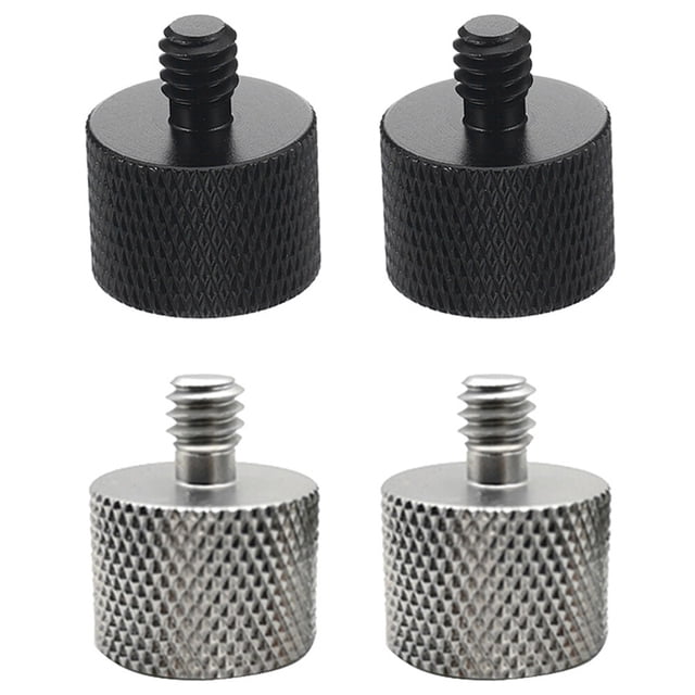 Raindrops 4Ud Adaptador Profesional Para Micrófono Y Trípode Con Rosca 3 Octavos A 5 Octavos