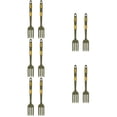 thumbnail image 3 of Set of 5 Daily Use Noodle Forks with Comfortable Grip Silverware for Everyday Dining, 3 of 8