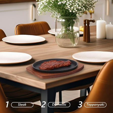 SEWOART Induction Cooktop Griddle Plate Nonstick Light Brown for Grilling 1Pc