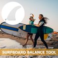 thumbnail image 1 of FONWILYO White Nylon Surfboard Fin Durable Wear Resistant with Adjustable Design for Paddleboards, 1 of 7