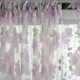 thumbnail image 4 of JINESXIAO Ventas hoy Cortina transparente de flores Tratamiento de ventana de tul Cortina de gasa Cenefa 1 panel Tela, 4 of 7