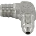 thumbnail image 5 of Stainless Steel 90 Degree AN3 to 1/8 Inch NPT Adapter Fitting, 5 of 6
