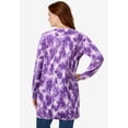 thumbnail image 2 of Woman Within Plus Size Perfect Longer-Length Cotton Cardigan Sweater, 2 of 5
