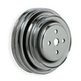thumbnail image 3 of Mr. Gasket Co. 8829 MRG8829 PULLEY,W/P DBL SBF CA SMOG CHR Fits select: 1966-1970,1973 FORD MUSTANG, 3 of 3