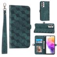 thumbnail image 1 of Feishell Wallet Case for Samsung A53 5G, Premium Magnetic PU Leather Kickstand RFID Blocking Flip Case with Card Slots Wrist Strap Folio Case For Samsung Galaxy A53 5G, Green, 1 of 11