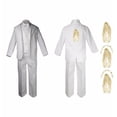 thumbnail image 1 of New Born Baby Boy Christening Baptism Formal White Suit Back Virgin Mary Sm-7, 1 of 1