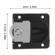 thumbnail image 2 of unbranded 10Pares Para Muebles Y Armarios Correderas En ABS Negro Con Instalación Fácil Y Durabilidad, 2 of 6