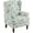 Light Cyan Floral, variant on Danniu Floral Accent Chair, High Back Upholstered Armchair with Solid Legs, Leisure Single Sofa Chair for Living Room, Bedroom, Home Office, Light Blue Floral&Bird