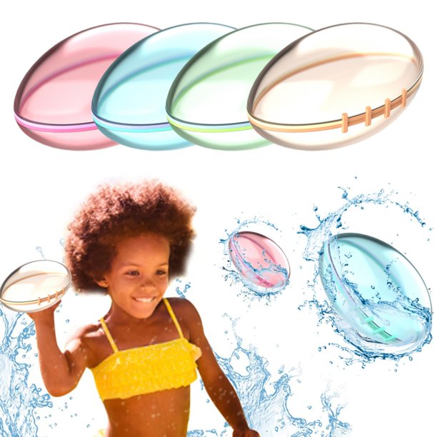 Reusable Water Balloons Quick Fill Self Sealing Refillable Water Balls