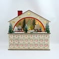 thumbnail image 4 of Christmas Advent Calendar with 24 Drawers, Reusable Lighted Wood-Effect Countdown to Christmas Calendar with Village Scene for Holiday Decoration, Battery Operated Forest and Fawn, 4 of 5