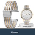 thumbnail image 3 of Correa de reloj de acero inoxidable de 18, 20 y 22 mm para cualquier marca, barra de resorte de liberación rápida, hebilla de seguridad, accesorios de pulsera para reloj de hombre, 3 of 5