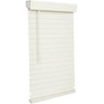 thumbnail image 7 of Lotus & Windoware Cordless 2" Faux Wood Room Darkening Horizontal Blind, 29" W x 54" L, Soft White, Smooth, 7 of 7