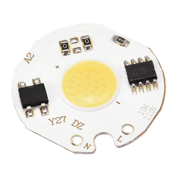 Uxcell LED Chip Bulb 110V 10W Cool White 6000-6500K High Power Floodlight Lamp Module Aluminium Board