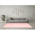 thumbnail image 3 of Ahgly Company Machine Washable Indoor Rectangle Solid Red Modern Area Rugs, 2' x 5', 3 of 4