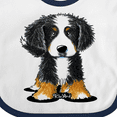 thumbnail image 4 of Inktastic Bernese Mountain Dog Boys or Girls Baby Bib, 4 of 4
