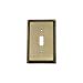 thumbnail image 3 of Nostalgic Warehouse 719746 Rope Switch Plate with Single Toggle, Antique Brass, 3 of 3